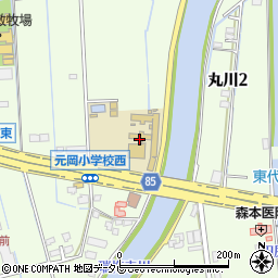 福岡市立元岡小学校周辺の地図