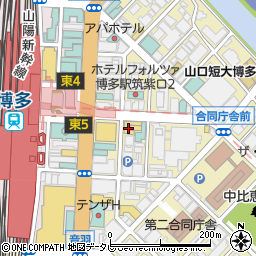 株式会社久保建築設計　福岡事務所周辺の地図
