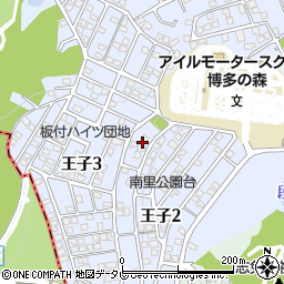 株式会社福岡物流センター周辺の地図
