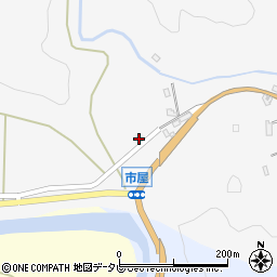 和歌山県東牟婁郡那智勝浦町市屋344周辺の地図