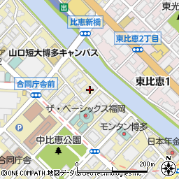 株式会社食品新聞社　福岡支局周辺の地図