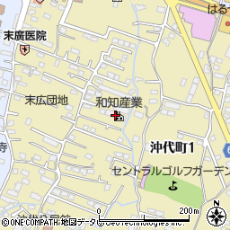和知産業株式会社周辺の地図