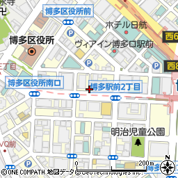ＥｙｅＬａｓｈＳａｌｏｎＶｉｖｉ　博多店周辺の地図