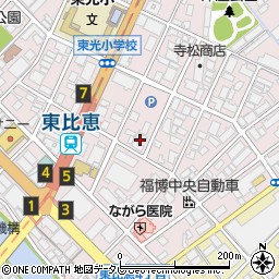 淀鋼商事株式会社　福岡支店周辺の地図
