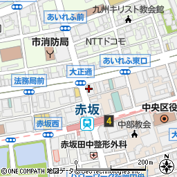 サニークレスト赤坂周辺の地図