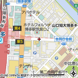 福岡東総合庁舎南側パーキングメーター周辺の地図