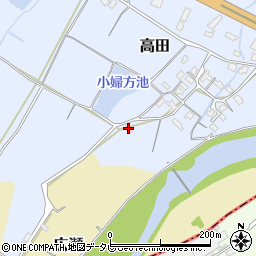 福岡県豊前市高田260周辺の地図