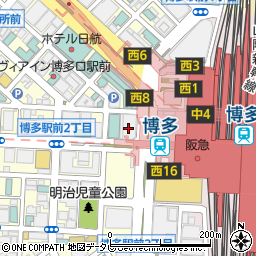 三菱重工業株式会社　九州支社周辺の地図