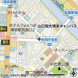 朝日ソーラー株式会社　博多支店周辺の地図