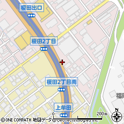 日本通運株式会社　福岡中央ロジスティクスセンター周辺の地図