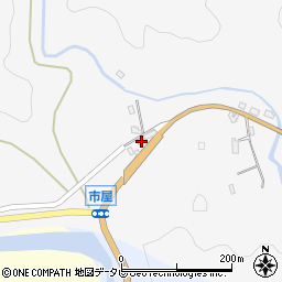 和歌山県東牟婁郡那智勝浦町市屋382周辺の地図