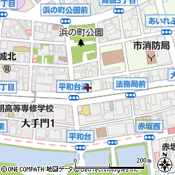 松隈孝雄司法書士事務所周辺の地図
