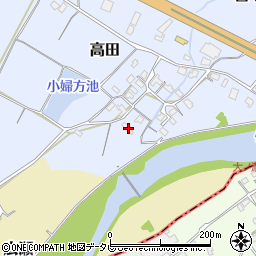 福岡県豊前市高田246周辺の地図