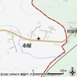 和歌山県東牟婁郡那智勝浦町市屋80周辺の地図