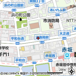 九州スターツ株式会社　管理部周辺の地図