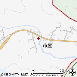 和歌山県東牟婁郡那智勝浦町市屋187周辺の地図