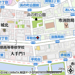 フジトミ証券株式会社　福岡営業所周辺の地図