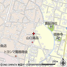 読売新聞読売センター　中津駅前通周辺の地図