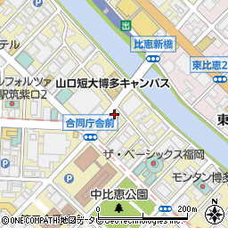 九州名物×完全個室 博多創作いち周辺の地図