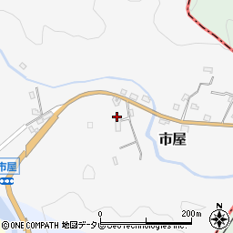 和歌山県東牟婁郡那智勝浦町市屋195周辺の地図