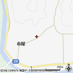和歌山県東牟婁郡那智勝浦町市屋855周辺の地図