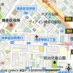 天馬株式会社　福岡営業所周辺の地図
