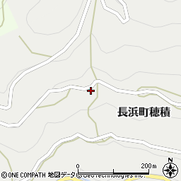 愛媛県大洲市長浜町穂積1054周辺の地図
