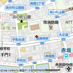 平島健佑司法書士事務所周辺の地図