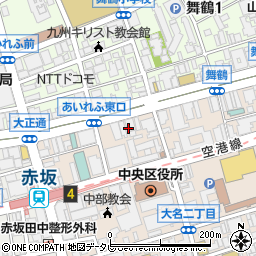 福岡ようきビル管理事務所周辺の地図