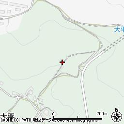 大分県豊後高田市大平521周辺の地図