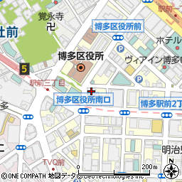 ネストピア博多駅前周辺の地図
