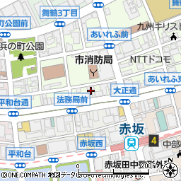 株式会社情報通信ネットワーク　福岡支店周辺の地図