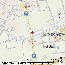 高知県南国市下末松290周辺の地図