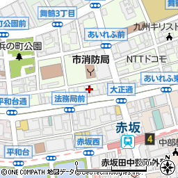 舞鶴梅田ビル周辺の地図