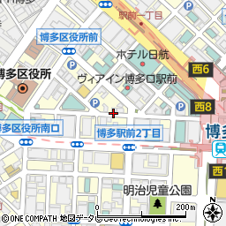 串匠 博多駅博多口店周辺の地図