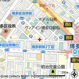 株式会社トーマスリビング　博多駅前店周辺の地図