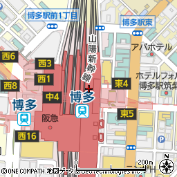 博多天ぷら 喜水丸周辺の地図