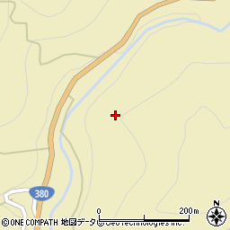 愛媛県喜多郡内子町日野川556周辺の地図