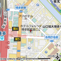セコム株式会社　テクノ事業本部九州支店周辺の地図