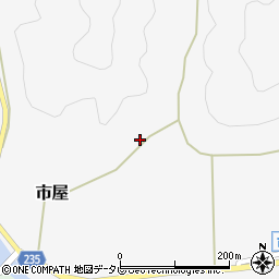 和歌山県東牟婁郡那智勝浦町市屋847周辺の地図