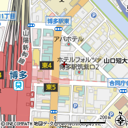 ニッポンレンタカー博多駅新幹線筑紫口営業所周辺の地図