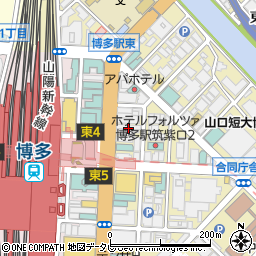 東京上野クリニック　福岡医院周辺の地図