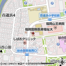 福岡市立百道浜老人いこいの家周辺の地図