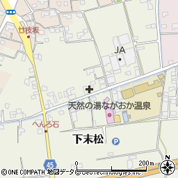 高知県南国市下末松168-5周辺の地図