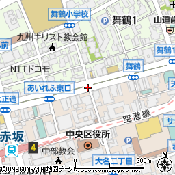 舞鶴２周辺の地図