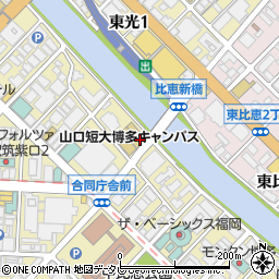 駅前筋肉留学ＧＯ　博多店周辺の地図