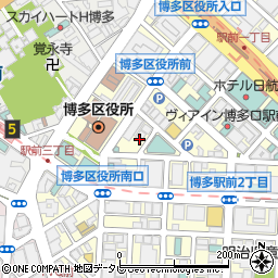 ネストピア博多駅前２周辺の地図