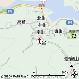 徳島県海部郡海陽町鞆浦南町1周辺の地図