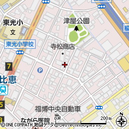 東神物産福岡支店周辺の地図