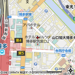 株式会社ラプラス・システム　福岡営業所周辺の地図